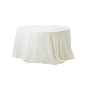 Mantelon Lino Blanco