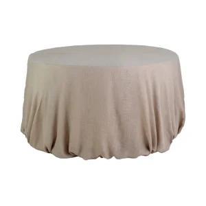 Mantelon Lino Arena Tostado